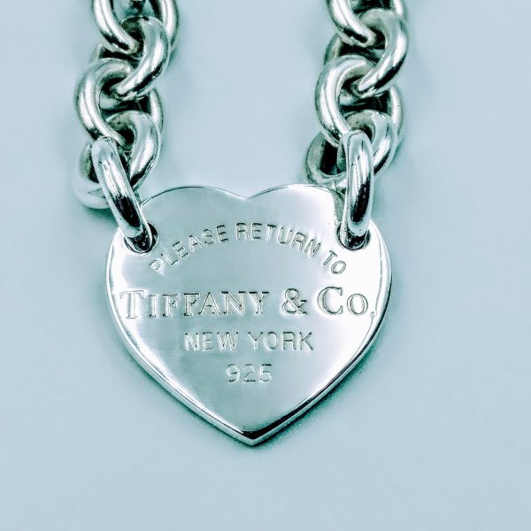 Tiffany & Co. - Please Return To Tiffany & Co Heart Tag Bracelet 7.5