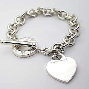 tiffany toggle heart bracelet