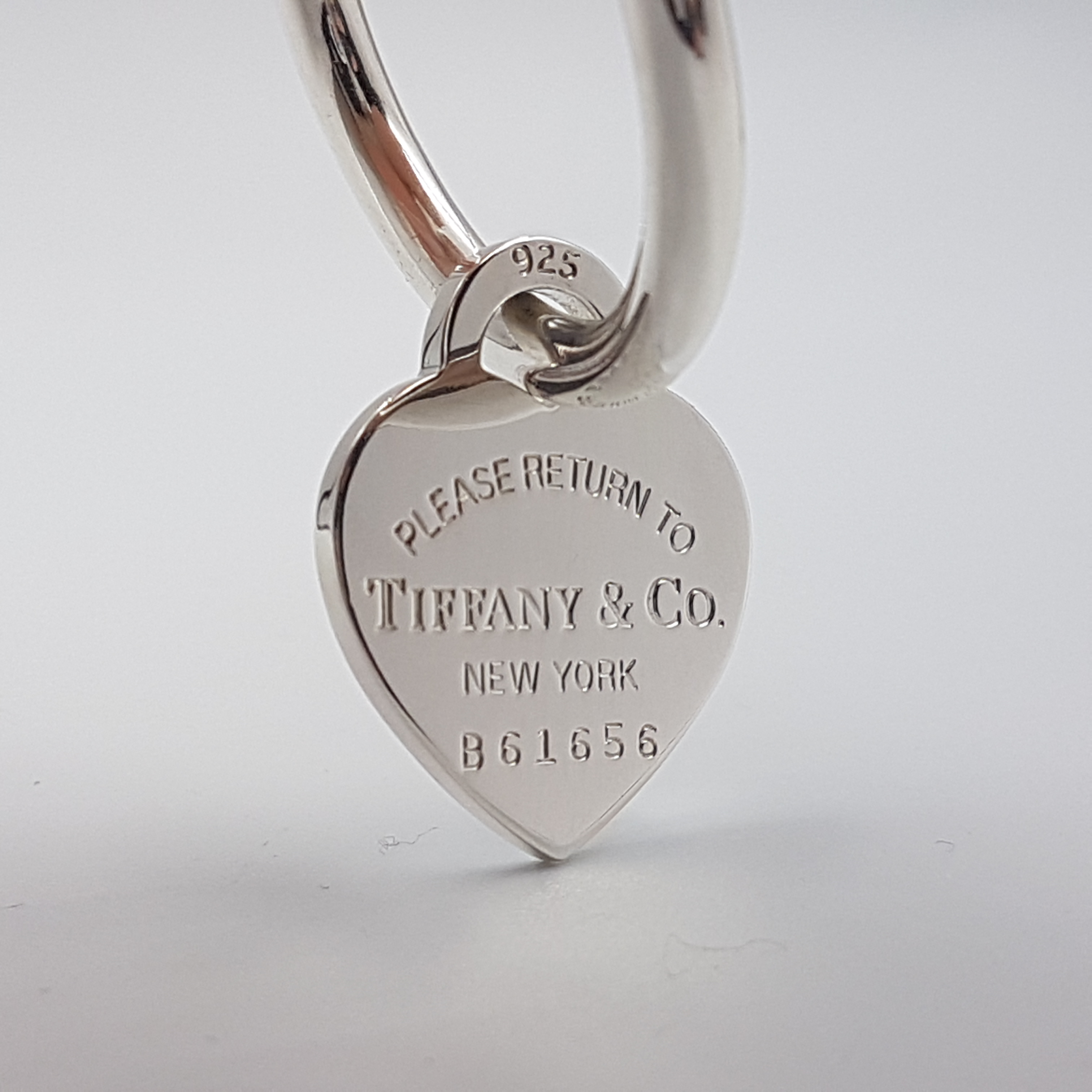 Return To Tiffany Heart Tag Key Chain 