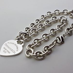 tiffany big chain necklace