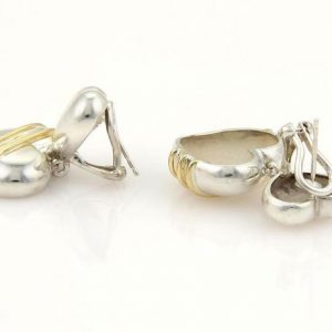 tiffany arrow earrings heart 18k sterling silver gold smartshop jewelry