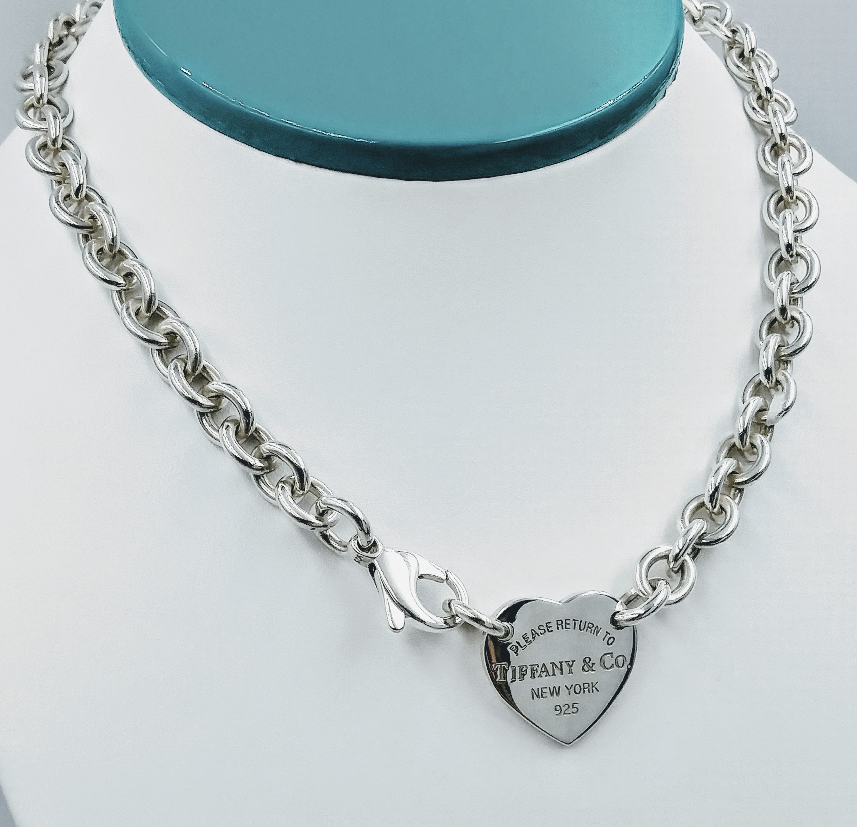 Tiffany & Co. Please Return To Tiffany & Co 925 Sterling Silver Heart