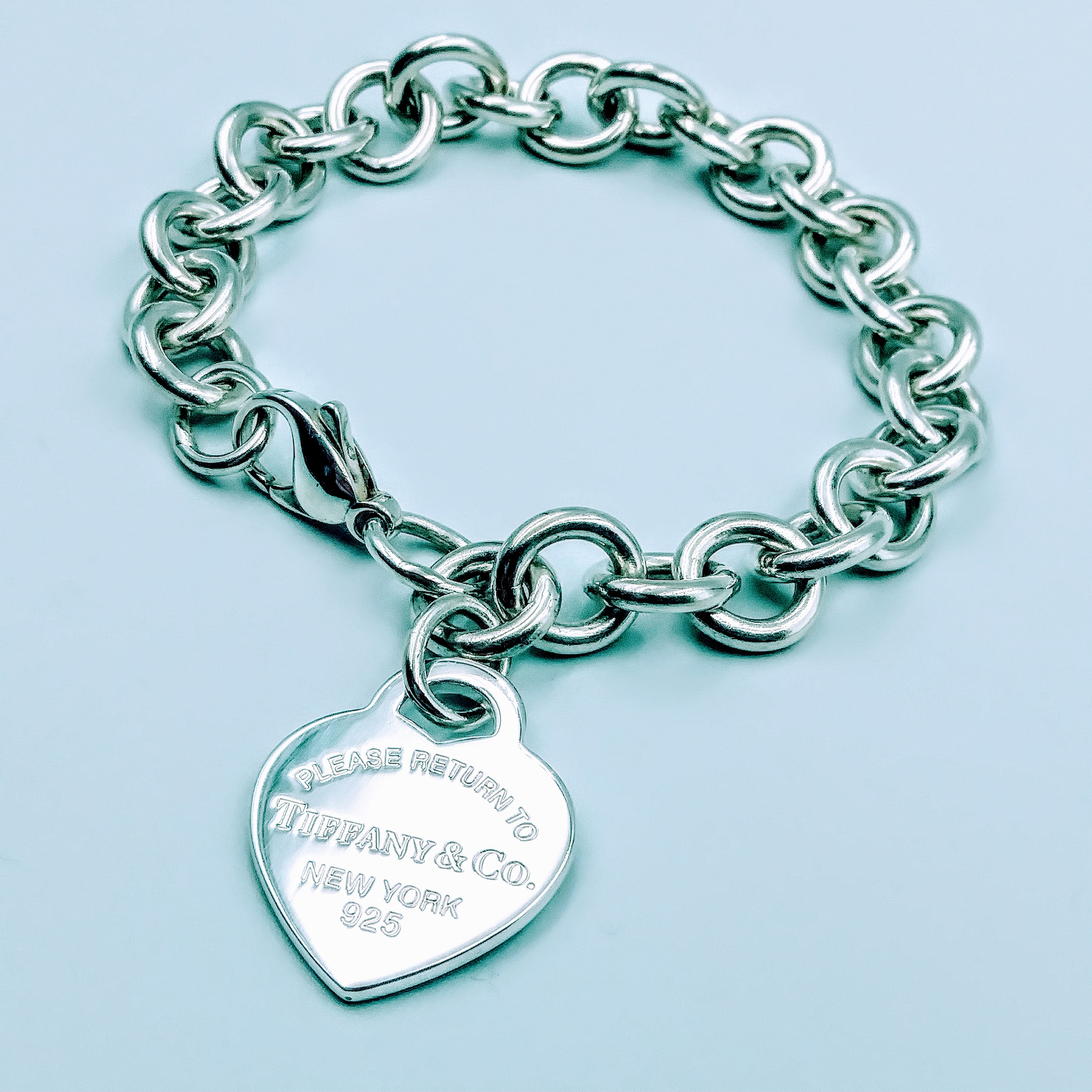 Tiffany And Co Please Return To Tiffany And Co Sterling Silver Heart 
