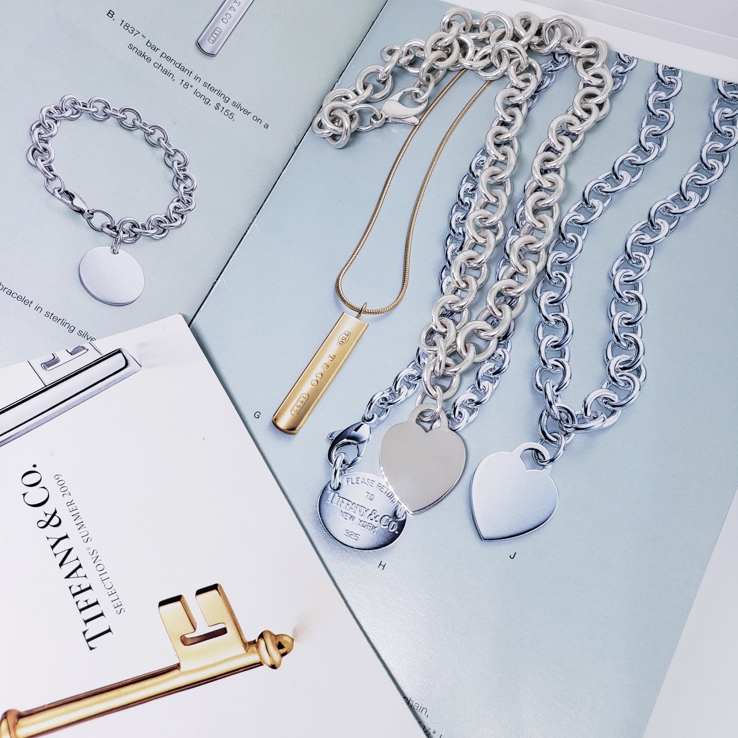 Tiffany & Co., Jewelry, Tiffany Co Bar Necklace